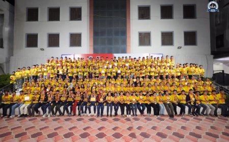 CLC में NDA चयनित एवं CBSE Board के मेधावी छात्रों का भव्य सम्मान समारोह आयोजित