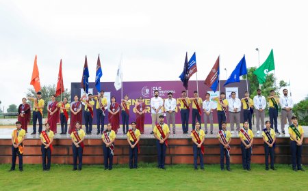 सीएलसी इंटरनेशनल स्कूल की तीसरी छात्र कार्यकारिणी का गठन