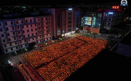 CLC में दीपोत्सव कार्यक्रम का भव्य आयोजन 5100 दीप जलाकर नव संवत्सर और नवरात्रि का स्वागत 