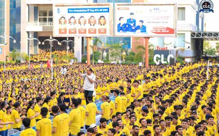 सीएलसी में नीट-2025 प्रतिभागियों के लिए प्रेरणा और आशीर्वाद का संगम...