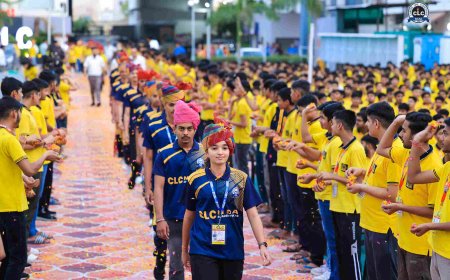 CLC में NDA चयनित एवं CBSE Board के मेधावी छात्रों का भव्य सम्मान समारोह आयोजित