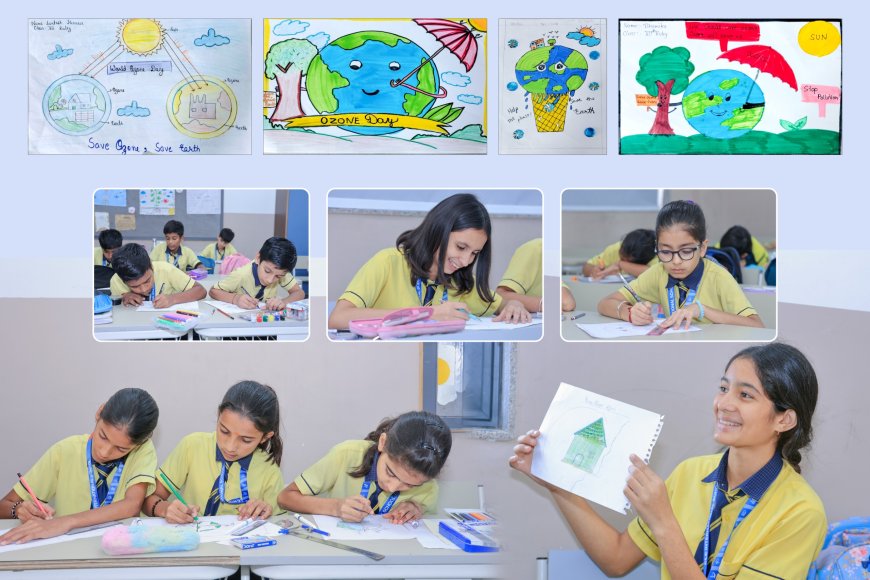 सीएलसी इंटरनेशनल स्कूल में विश्व ओजोन दिवस पर जागरूकता कार्यक्रम आयोजित