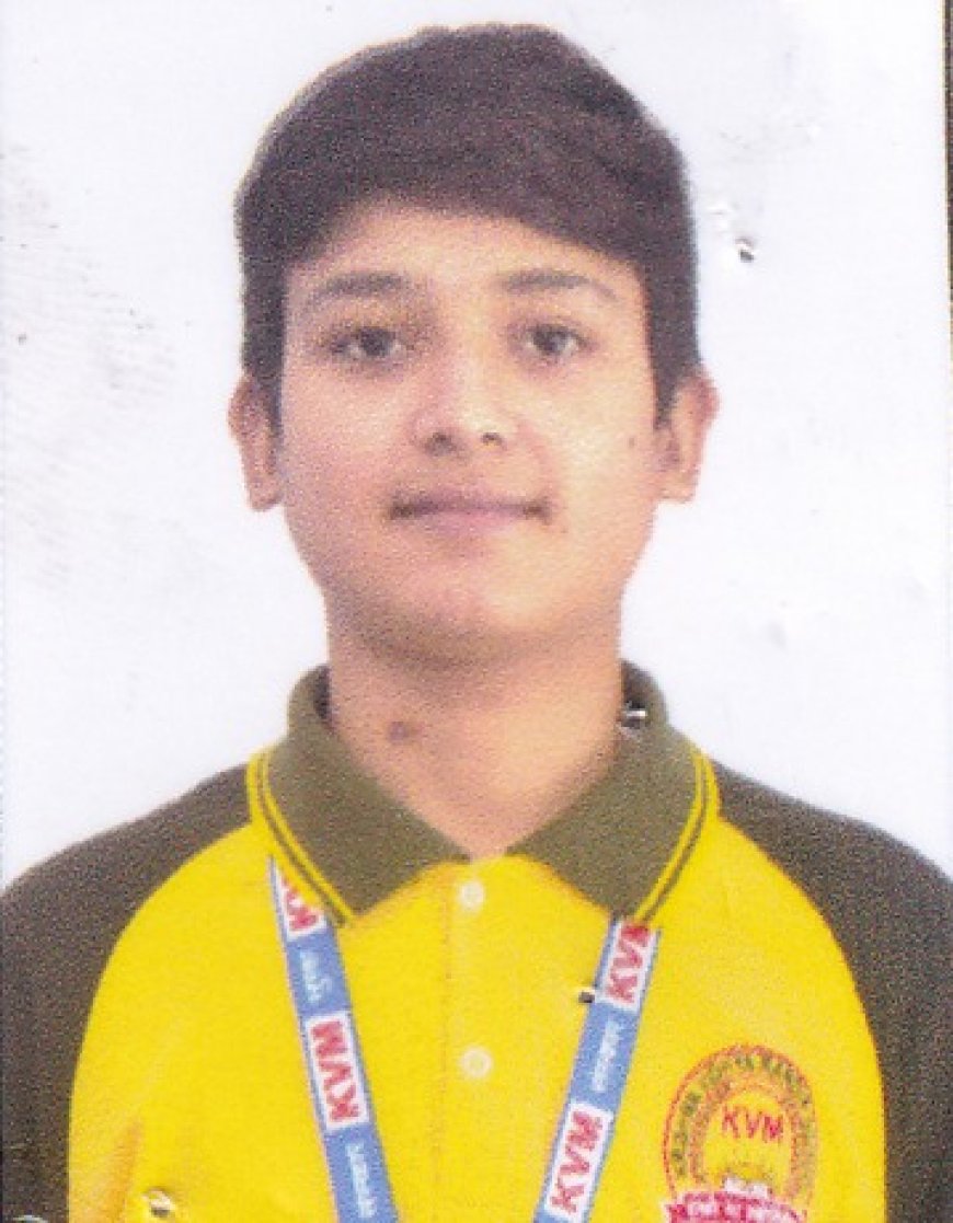 सीएलसी हाई स्कूल के विशेष जांगिड़ का राष्ट्रीय विज्ञान संगोष्ठी 2025 के लिए चयन