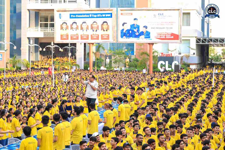 सीएलसी में नीट-2025 प्रतिभागियों के लिए प्रेरणा और आशीर्वाद का संगम...