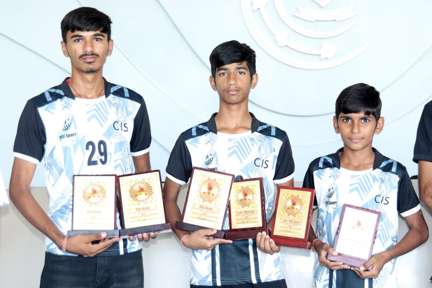 सीएलसी के सीबीएसई स्कूल सीआईएस के खिलाड़ियों ने जीते स्वर्ण व रजत पदक, राज्य स्तर पर चयन