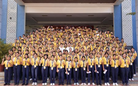 सीएलसी के केवीएम में मेडल सेरेमनी का भव्य आयोजन