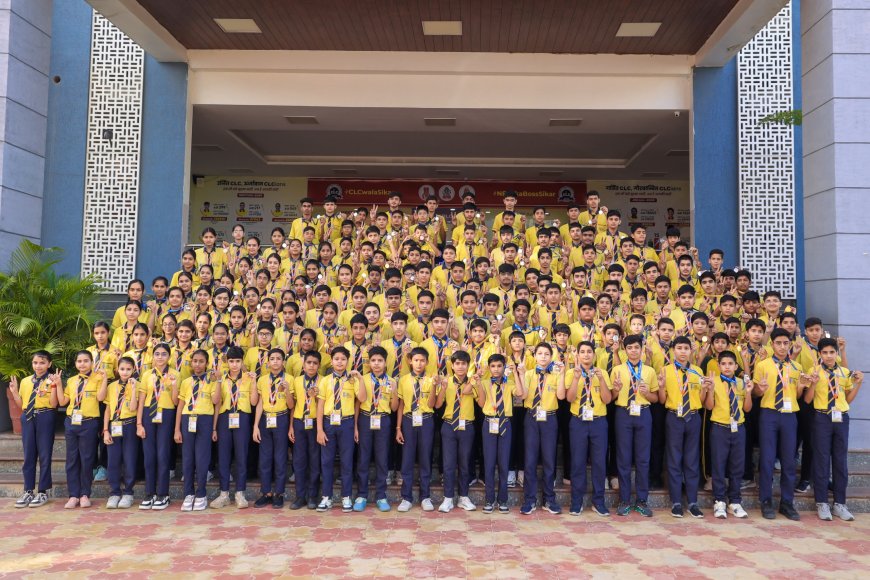 सीएलसी हाई स्कूल में मेडल सेरेमनी का भव्य आयोजन