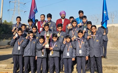 *सेकंड राइजिंग वारियर्स कप 2025 में सीएलसी हाई स्कूल झुंझुनूं का शानदार प्रदर्शन*