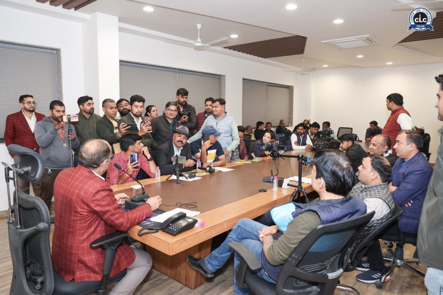 सीएलसी विजयोत्सव 2025 आज, नीट–जेईई में चयनित सीएलसीयन्स व अभिभावकों का होगा भव्य सम्मान, सिक्किम के राज्यपाल माननीय श्री ओमप्रकाश माथुर रहेंगे मुख्य अतिथि