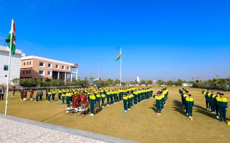 सीएलसी इंटरनेशनल स्कूल में गरिमा एवं उल्लास के साथ मनाया गया गणतंत्र दिवस