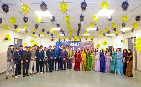 सीआईएस में कक्षा बारहवीं के विद्यार्थियों का विदाई समारोह ‘सृजन’ भावपूर्ण माहौल में संपन्न