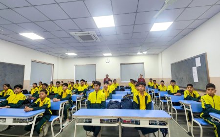 सीआईएस के विद्यार्थियों ने ‘परीक्षा पे चर्चा’ कार्यक्रम का किया लाइव अवलोकन