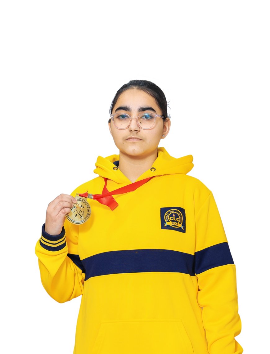 सीएलसी हाई स्कूल की छात्रा कुनाल ने हॉर्स राइडिंग में जीता गोल्ड मेडल