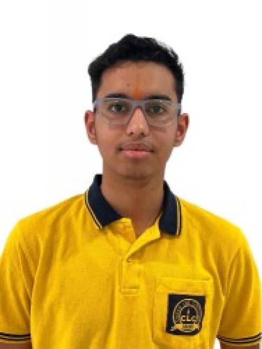 सीएलसी बीकानेर के चिरायु भारद्वाज का आईआईएसईआर में चयन, अखिल भारतीय स्तर पर प्राप्त की 1687वीं रैंक