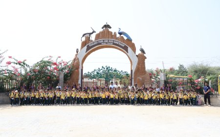 सीएलसी इंटरनेशनल स्कूल के नन्हे-मुन्नों ने की इकोलॉजिकल पार्क एवं पक्षी अभ्यारण्य की शैक्षणिक यात्रा